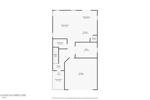 Floorplan - 226 Tower Ct, Saint Augustine, FL 32092 photo 1 of 2