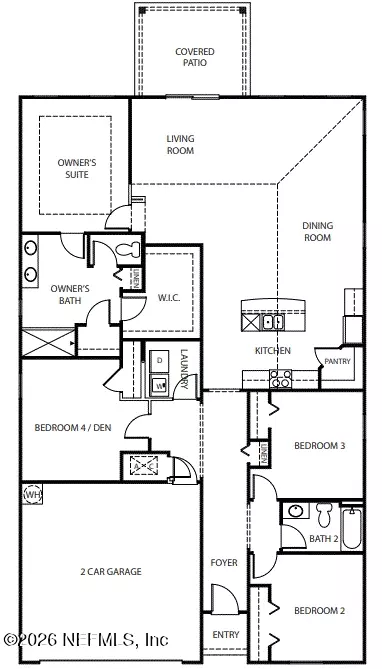 Floorplan - 72 Pickett Dr S, Saint Augustine, FL 32084 photo 1 of 2