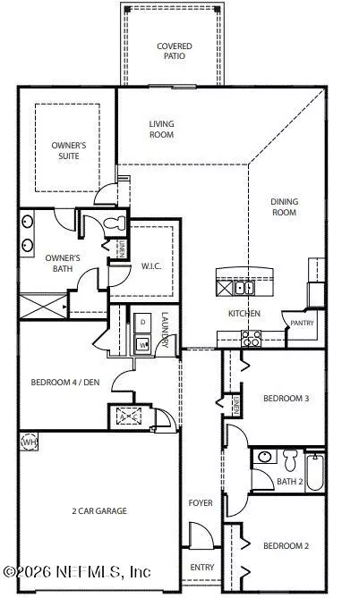 Floorplan - 72 Pickett Dr S, Saint Augustine, FL 32084 photo 2 of 2