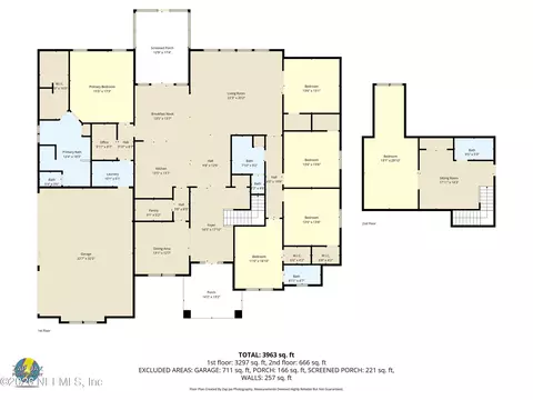 Floorplan - 36453 Shortleaf Ave, Hilliard, FL 32046 photo 5 of 6