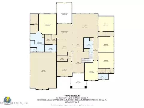 Floorplan - 36453 Shortleaf Ave, Hilliard, FL 32046 photo 2 of 6