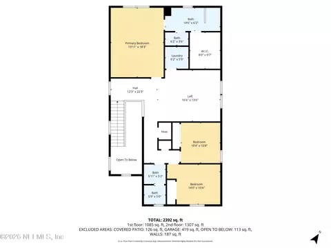 Floorplan - 400 Weathered Edge Dr, Saint Augustine, FL 32092 photo 1 of 1