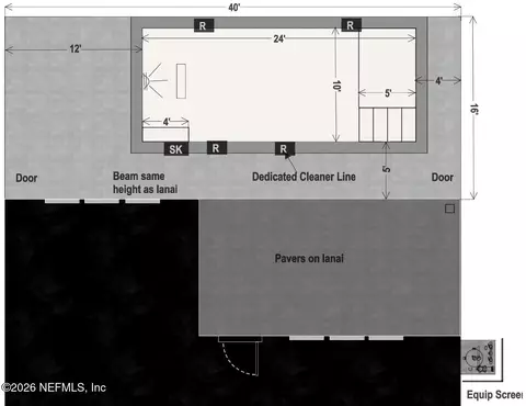 Floorplan - 343 Lamego Ln, Saint Augustine, FL 32095 photo 2 of 3