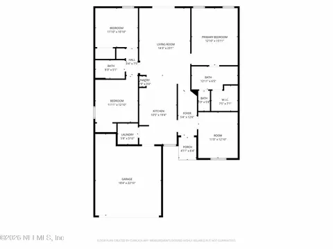 Floorplan - 303 Deer Crossing Rd, Saint Augustine, FL 32086 photo 2 of 2