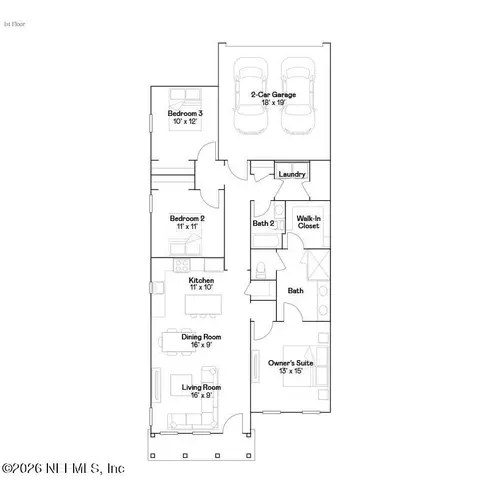 Floorplan - 43 Tyson Ct, Saint Augustine, FL 32092 photo 2 of 2