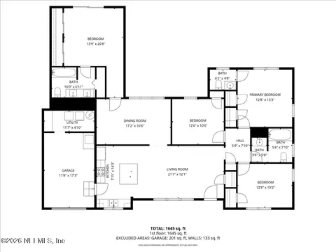 Floorplan - 103 Coronado St, Saint Augustine, FL 32080 photo 1 of 2