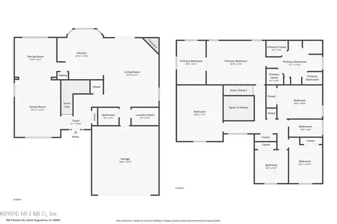 Floorplan - 708 Flowers St, Saint Augustine, FL 32092 photo 1 of 2