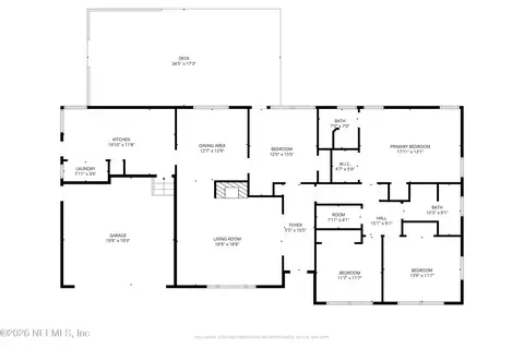 Floorplan - 1244 Glengarry Rd, Jacksonville, FL 32207 photo 1 of 1