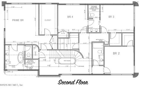 Floorplan - 1475 Ocean Blvd, Atlantic Beach, FL 32233 photo 2 of 3