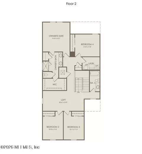 Floorplan - 274 Flintlock Ln, Saint Augustine, FL 32095 photo 2 of 2