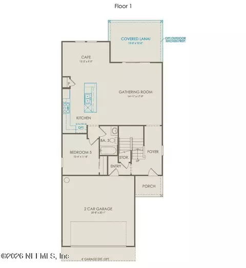 Floorplan - 274 Flintlock Ln, Saint Augustine, FL 32095 photo 1 of 2