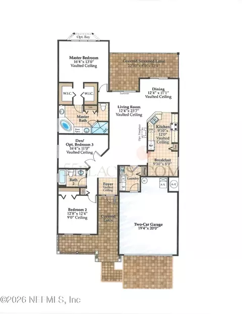 Floorplan - 1343 Castle Pines Cir, Saint Augustine, FL 32092 photo 1 of 1