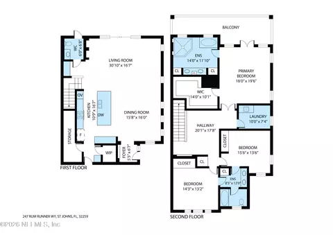 Floorplan - 247 Rum Runner Way, Saint Johns, FL 32259 photo 1 of 1