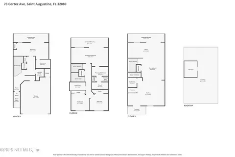 Floorplan - 73 Cortez Ave, Saint Augustine, FL 32080 photo 1 of 4