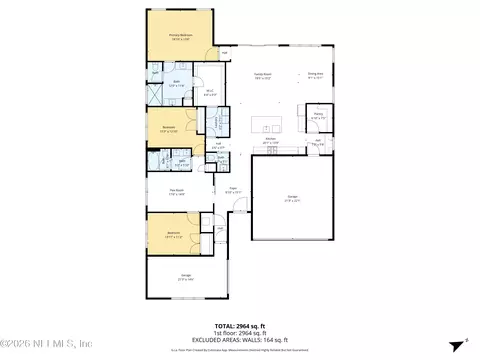 Floorplan - 118 Thornton Ct, Saint Augustine, FL 32092 photo 1 of 1