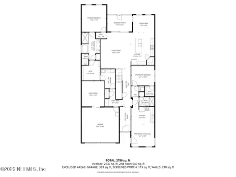 Floorplan - 66 Belinda Ct, Saint Augustine, FL 32092 photo 1 of 2