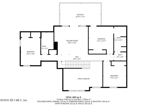 Floorplan - 316 Tavistock Dr, Saint Augustine, FL 32095 photo 3 of 3