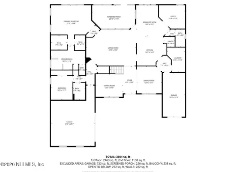Floorplan - 316 Tavistock Dr, Saint Augustine, FL 32095 photo 2 of 3