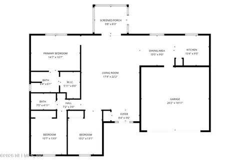 Floorplan - 237 St Thomas St, Saint Augustine, FL 32095 photo 1 of 1