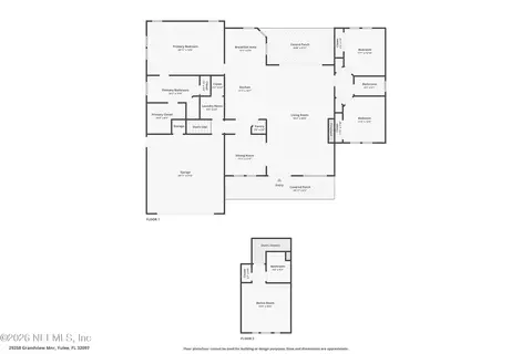 Floorplan - 29258 Grandview Mnr, Yulee, FL 32097 photo 1 of 1