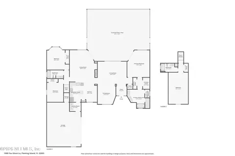 Floorplan - 1908 Fox Glove Ln, Fleming Island, FL 32003 photo 4 of 4