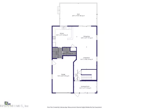 Floorplan - 3306 Lewis Speedway, Saint Augustine, FL 32084 photo 1 of 3