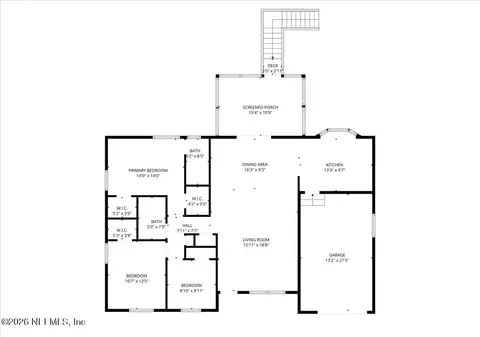 Floorplan - 257 Aquarius Concourse, Orange Park, FL 32073 photo 2 of 3