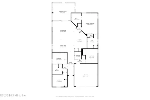 Floorplan - 431 Bluejack Ln, Saint Augustine, FL 32095 photo 1 of 1