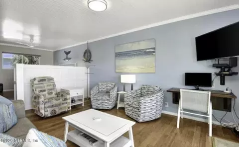 Living - 2 10th St #2, Saint Augustine Beach, FL 32080 photo 4 of 4