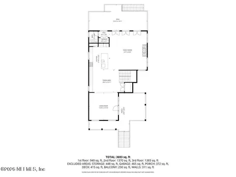 Floorplan - 1271 E Coast Dr, Atlantic Beach, FL 32233 photo 6 of 8
