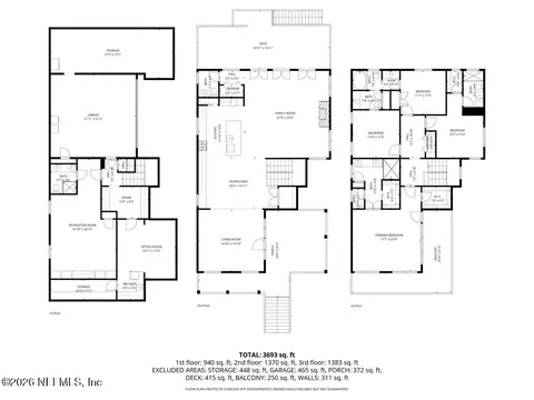 Floorplan - 1271 E Coast Dr, Atlantic Beach, FL 32233 photo 4 of 8