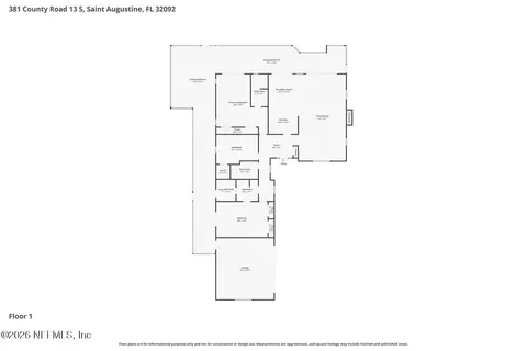 Floorplan - 381 County Road 13 S, Saint Augustine, FL 32092 photo 2 of 2