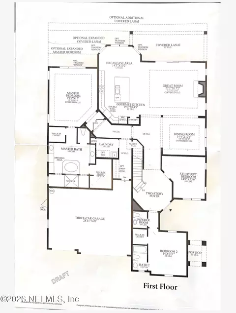 Floorplan - 556 Timber Bridge Ln, Atlantic Beach, FL 32233 photo 1 of 2