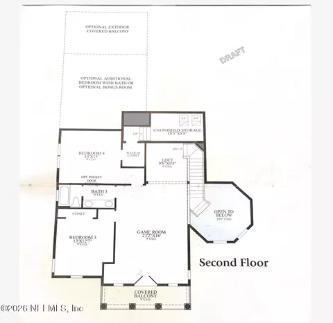 Floorplan - 556 Timber Bridge Ln, Atlantic Beach, FL 32233 photo 2 of 2