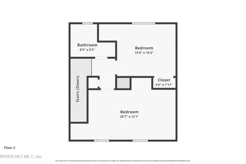 Floorplan - 1508 Jordan St, Atlantic Beach, FL 32233 photo 3 of 3