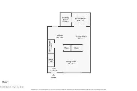 Floorplan - 1508 Jordan St, Atlantic Beach, FL 32233 photo 2 of 3