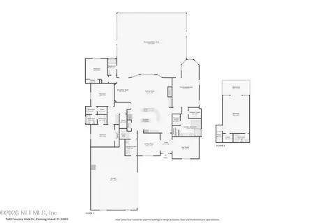Floorplan - 1663 Country Walk Dr, Fleming Island, FL 32003 photo 3 of 3
