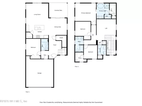 Floorplan - 57 Cedar Elm Way, Saint Augustine, FL 32092 photo 1 of 2