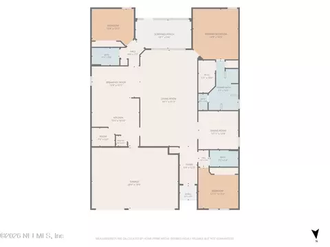 Floorplan - 117 Franchetta Ln E, Saint Augustine, FL 32092 photo 1 of 1