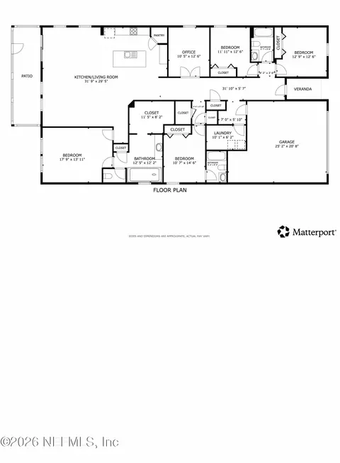 Floorplan - 75505 Banyan Way, Yulee, FL 32097 photo 1 of 1
