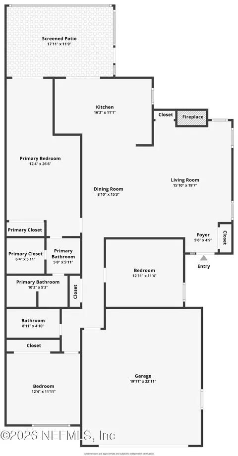 Floorplan - 8 Mimosa Trl, Ormond Beach, FL 32174 photo 1 of 2