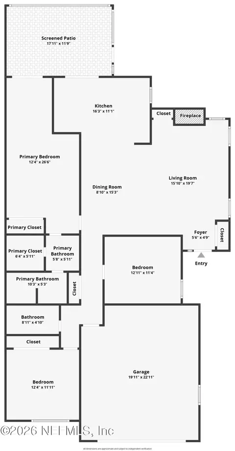 Floorplan - 8 Mimosa Trl, Ormond Beach, FL 32174 photo 2 of 2