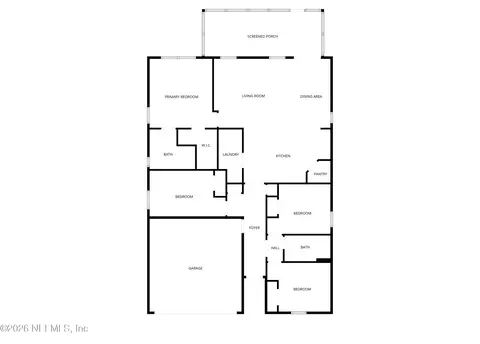 Floorplan - 492 Jarama Cir, Saint Augustine, FL 32084 photo 1 of 1