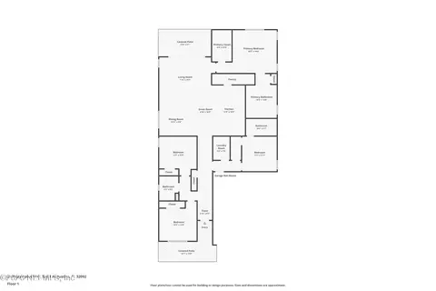 Floorplan - 23 Pepperpike Way, Saint Augustine, FL 32092 photo 1 of 1