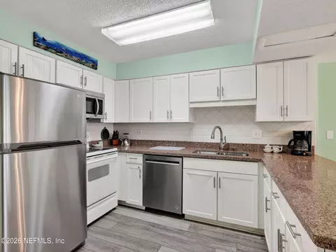 Kitchen - 1 Ocean Trace Rd #230, Saint Augustine Beach, FL 32080 photo 3 of 3
