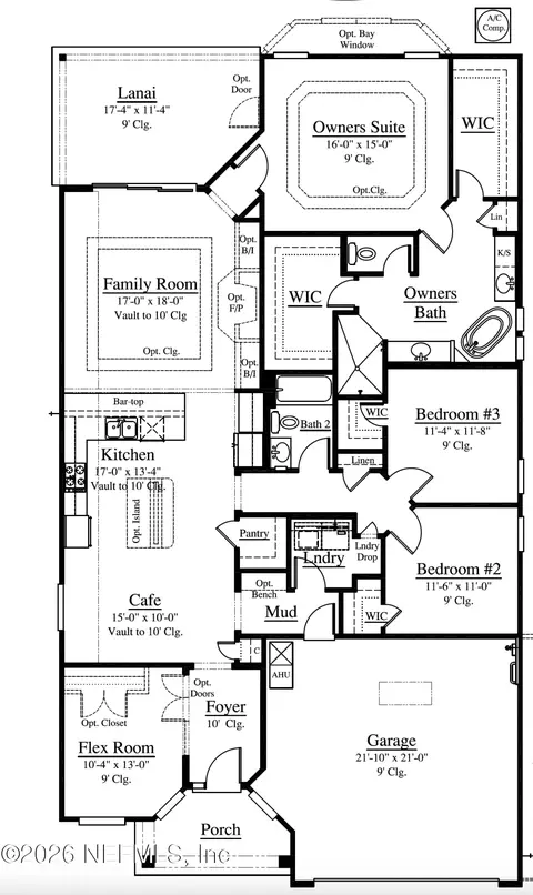 Floorplan - 115 Firecrest Dr, Saint Augustine, FL 32092 photo 1 of 1