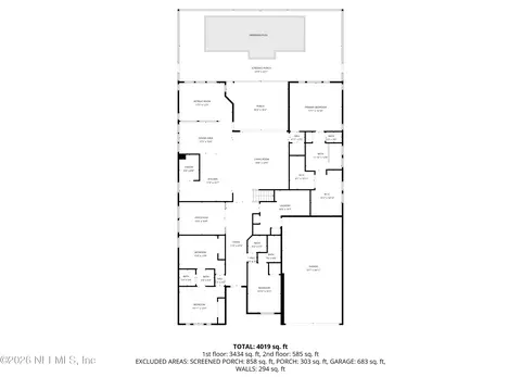 Floorplan - 503 Canopy Forest Dr, Saint Augustine, FL 32092 photo 2 of 3
