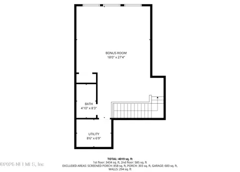 Floorplan - 503 Canopy Forest Dr, Saint Augustine, FL 32092 photo 3 of 3