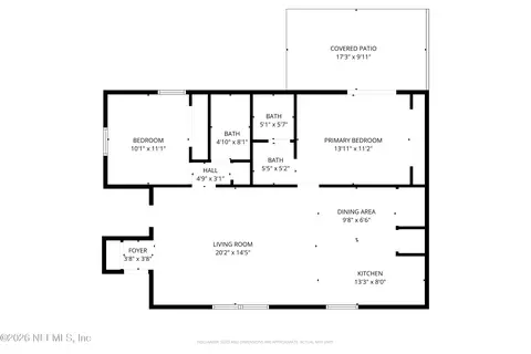 Floorplan - 6 Lisbon St #A/B, Saint Augustine, FL 32080 photo 1 of 2