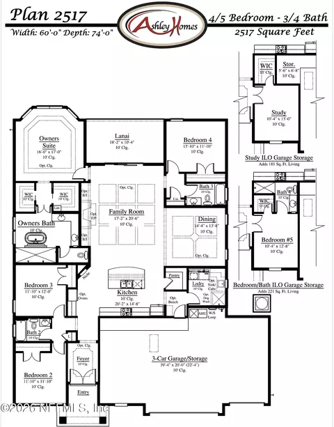 Floorplan - 290 Eagle Moon Lake Dr, Saint Augustine, FL 32092 photo 1 of 1